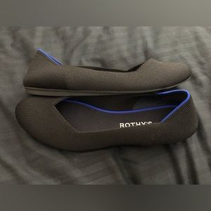 ROTHYS THE FLAT - 8.5 - Black - EUC